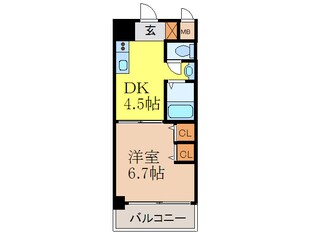 第１５関根マンションの物件間取画像